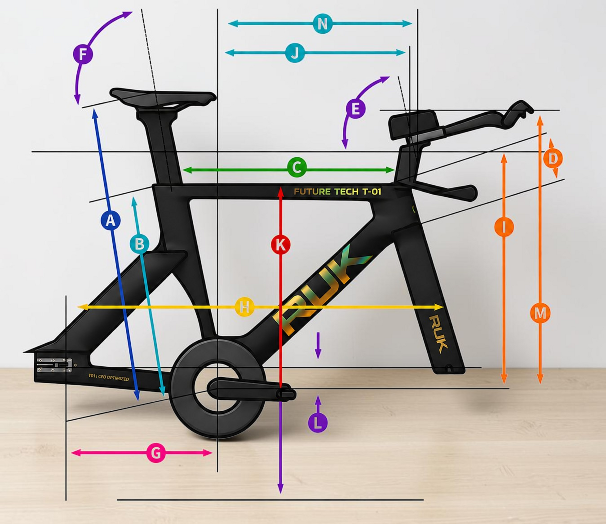 track frameset, ruk futuretech t 01 track frameset, ruk futuretech t 01